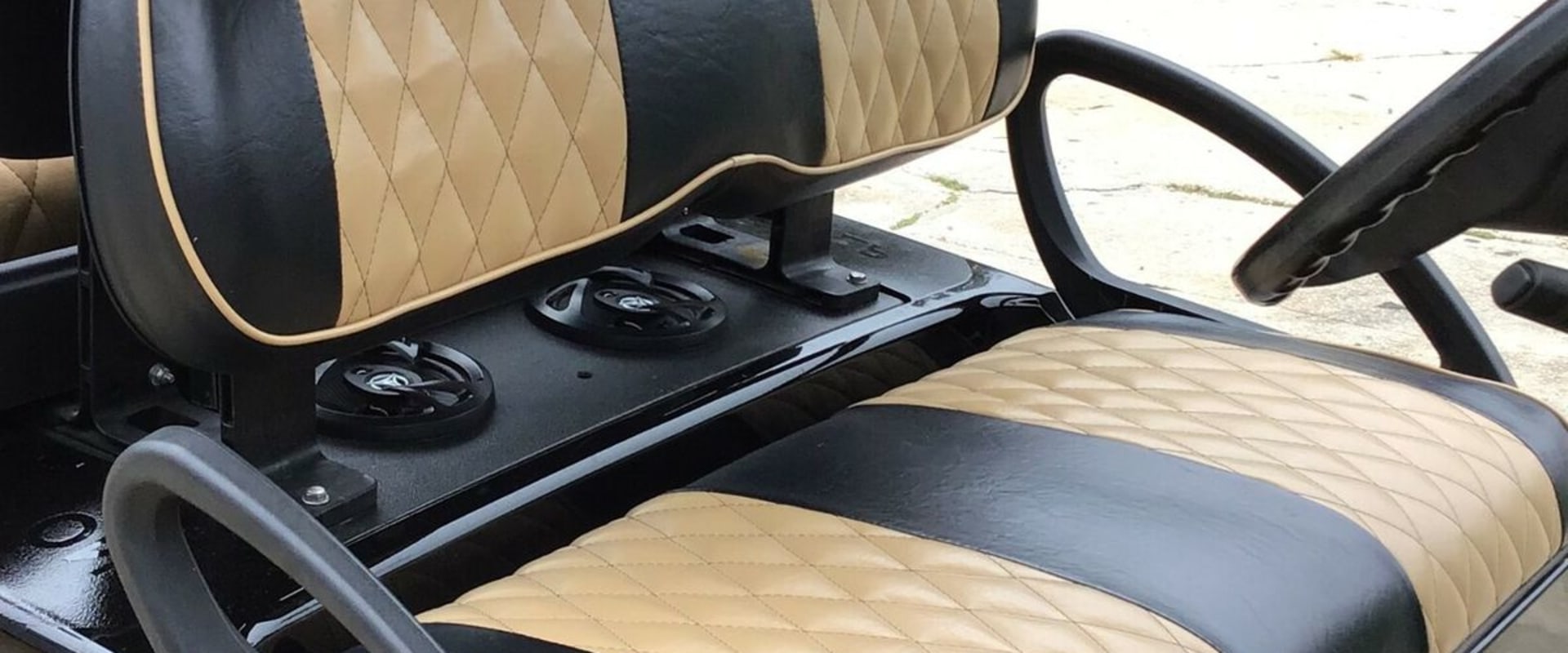 Popular designer brands for golf cart seat covers