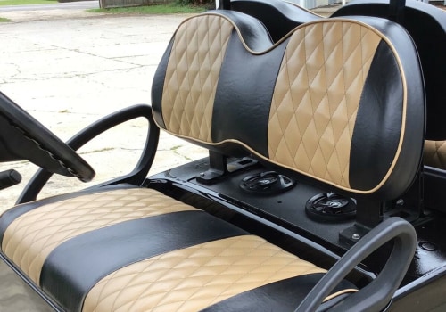Popular designer brands for golf cart seat covers